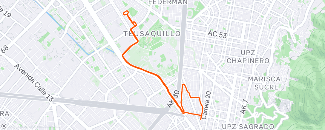 Activity map
